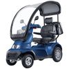 Blue Scooter With Canopy