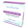  Safe N Simple Simpurity Foam Wound Dressing With Silver Silicone - 7" x 7"