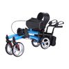 Blue Upright Walker - Foldable