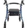  ProBasics Deluxe Aluminum Rollator With Eight Inch Wheels - Back view