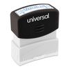 Universal Pre-Inked One-Color Stamp