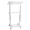 AdirOffice Height-Adjustable Clear Acrylic Lectern