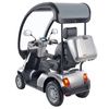 Scooter with Canopy and Lock Box