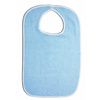 Essential Medical Standard Blue Terry Cloth Bib