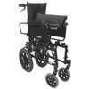 Karman Healthcare KM-5000-TP Ultralight Transport Folded Reclining Wheelchair 