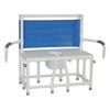 MJM Bariatric Bedside Commode With Dual Swing Away Armrests