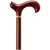 Alex Orthopedic Wood Cane With Fritz Handle - Brown