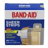 Johnson & Johnson Band-Aid Sheer Strip Assorted Adhesive Bandage