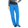 Medline Ocean Ave Womens Stretch Fabric Support Waistband Scrub Pants - Royal Blue