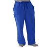 Medline Illinois Ave Mens Athletic Cargo Scrub Pants with 7 Pockets - Royal Blue