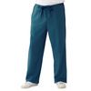 Medline Newport Ave Unisex Stretch Fabric Scrub Pants with Drawstring - Caribbean Blue