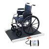 Detecto Portable Bariatric Wheelchair Scale - Use