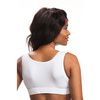 Wear Ease Grace Post Surgical Bra-White Back View