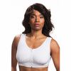 Wear Ease Grace Post Surgical Bra-White Front View