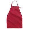 Medline Apron Style Dignity Napkin with Snap Closure - Burgundy Color