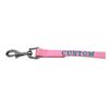 Mirage Pink Embroidered Pet Leash