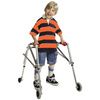Kaye Wide Posture Control Four Wheel Walker With Installed Silent Rear Wheel For Adolescent