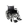 Karman Healthcare Standard Weight Deluxe Wheelchair With Detachable Armrest