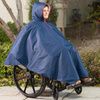 CareActive Wheelchair Winter Poncho - Navy color