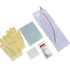 Rusch MMG Closed System Red Rubber Intermittent Catheter Kit - Coude Tip