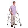 Kaye Posture Control Four Wheel Large Walker With Front Swivel And Installed Silent Rear Wheel