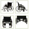 Graham-Field Paramount XD Bariatric Manual Wheelchair