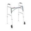 9Drive Deluxe Folding Walker Two Button With 5&quot; Wheels) - Discontinued