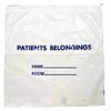 Donovan Industries Patient Belongings Polyethylene Bag