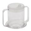 Drive Lifestyle Clear Two Handle Cup