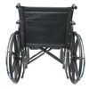 Back View of Karman Healthcare Extra Wide Heavy Duty Bariatric Wheelchair