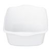 MJM International Replacement Commode Pail with Slide on Rails