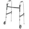 Invacare I-Class Dual Release Adult Paddle Walker With Wheels