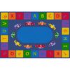 Childrens Factory Alphabet Cars Educational Rugs
