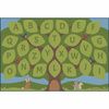 Childrens Factory Alphabet Seating Tree Educational Rugs