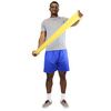 CanDo Low Powder Pre-Cut Exercise Band - Yellow
