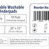 Abena Essentials Tuckable Washable Underpads - High Absorbency - Pack Instructions