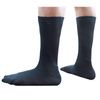 Xpandasox Athletic Calf Cotton Blend Crew Socks - Black