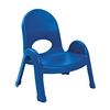 Childrens Factory Angeles Value Stack Seven Inch High Child Chair - Royal Blue