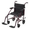 Shop Drive Fly-Lite Aluminum Transport Chair - Red