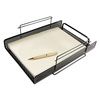 Artistic Urban Collection Punched Metal Letter Tray