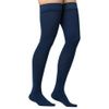 Jobst Opaque Maternity Closed Toe Thigh High Compression Stockings - Navy