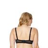 QT Intimates Love Me Tender Floral Lace Half-Cup Padded Bra - Back view