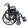 Drive Blue Streak Wheelchair - Swing Away Footrest