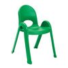 Childrens Factory Angeles Value Stack Thirteen Inch High Child Chair - Shamrock Green