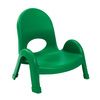  Childrens Factory Angeles Value Stack Five Inch High Child Chair - Shamrock Green