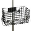 Clinton Six Leg Infusion Pump Stand - Heavy Duty Wire Basket