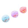 Maxpert AM/PM Weekly Round Travel Pill Organizer in Case, Rainbow
