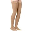 Jobst Opaque Maternity Closed Toe Thigh High Compression Stockings - Caramel