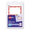 Avery Printable Adhesive Name Badges - AVE5143