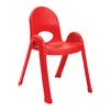 Childrens Factory Angeles Value Stack Thirteen Inch High Child Chair - Candy Apple Red